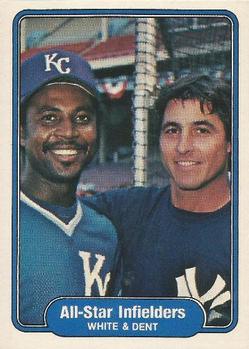 All-Star Infielders (Frank White / Bucky Dent)