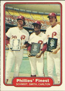 Phillies' Finest (Mike Schmidt / Lonnie Smith / Steve Carlton) CPC