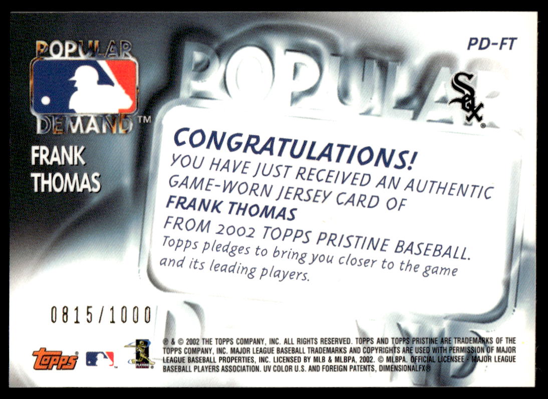 Card back
