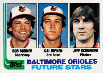 Orioles Future Stars (Bob Bonner / Cal Ripken / Jeff Schneider)