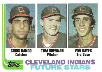 Indians Future Stars (Chris Bando / Tom Brennan / Von Hayes)