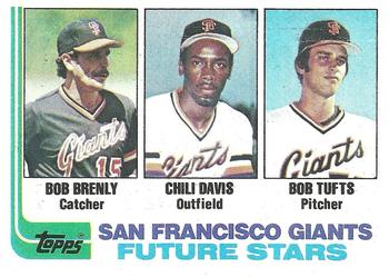 Giants Future Stars (Bob Brenly / Chili Davis / Bob Tufts)