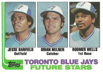 Blue Jays Future Stars (Jesse Barfield / Brian Milner / Boomer Wells)