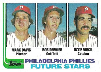 #231 Phillies Future Stars (Mark Davis / Bob Dernier / Ozzie Virgil)
