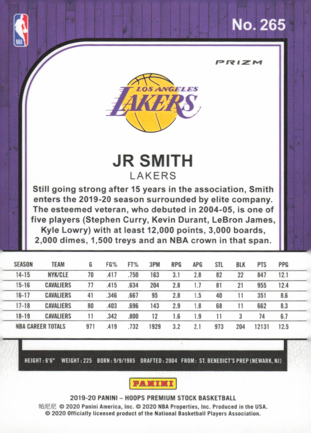 Card back
