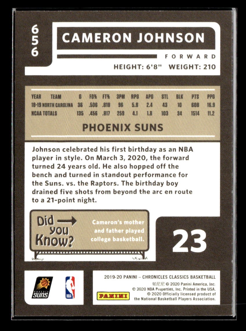 Card back
