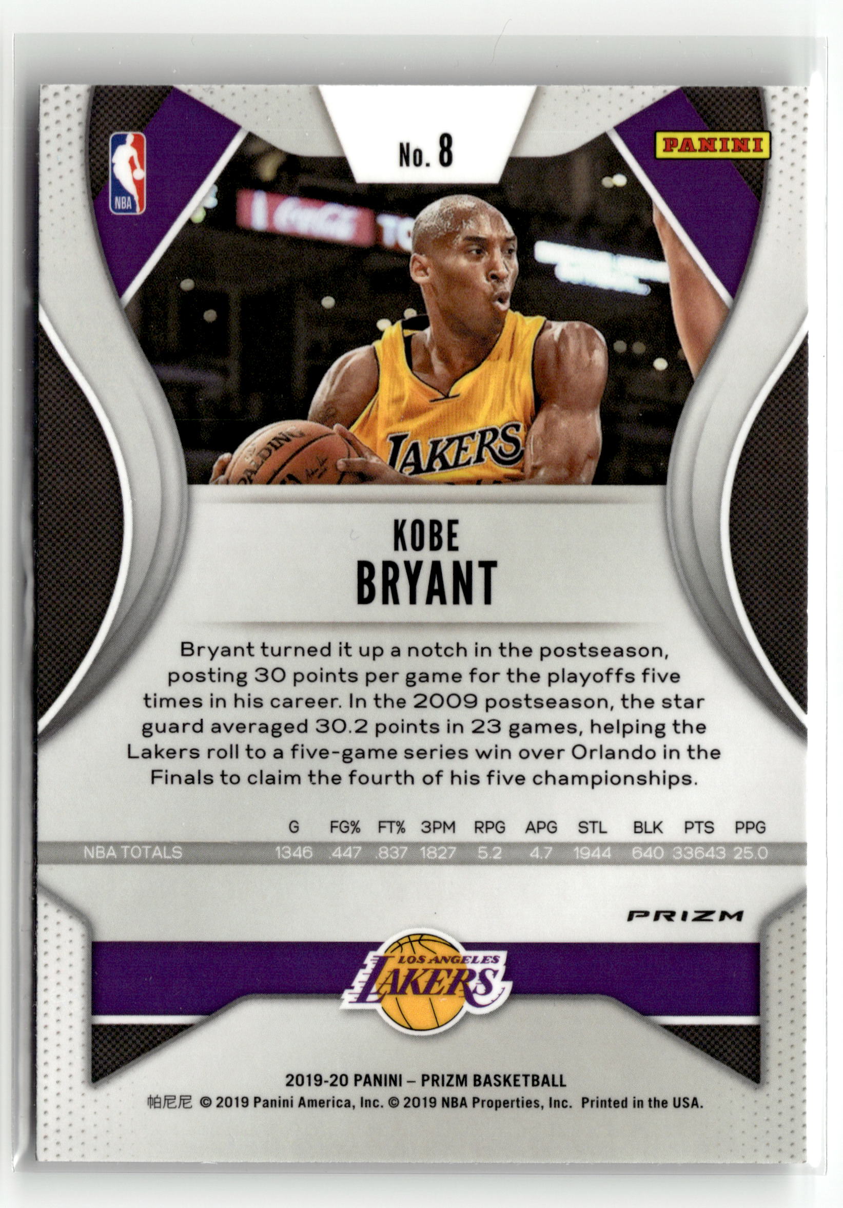 Card back