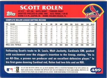 Card back