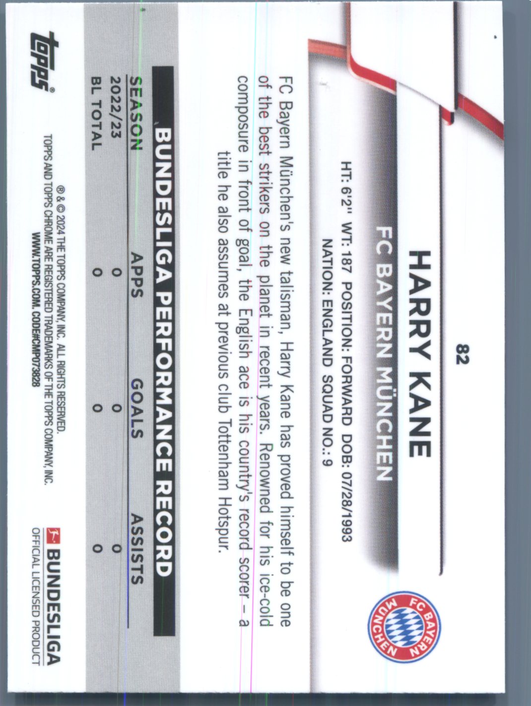 Card back