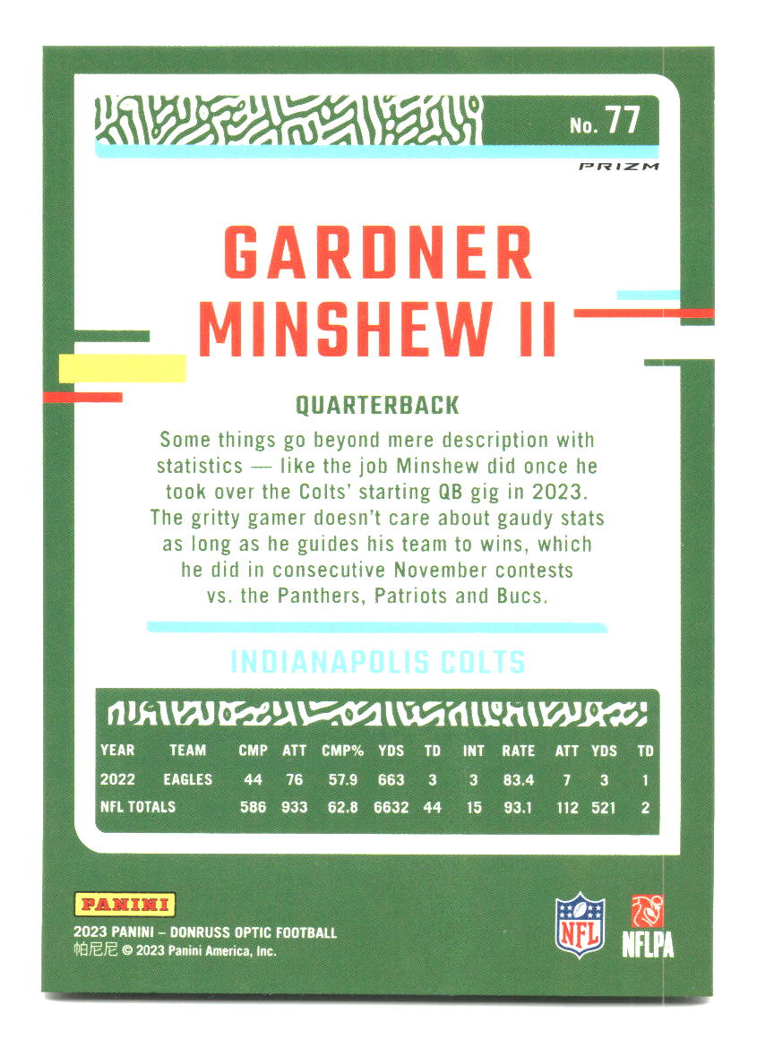 Card back