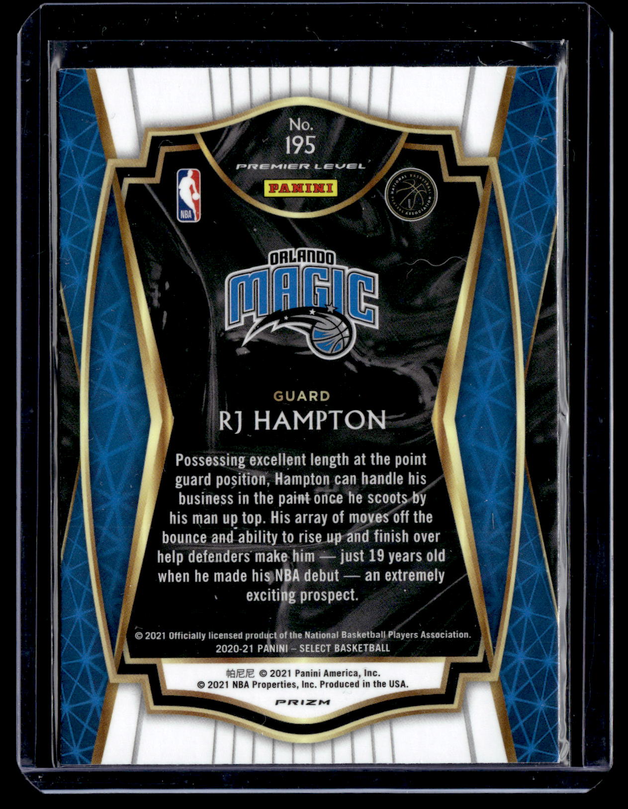 Card back