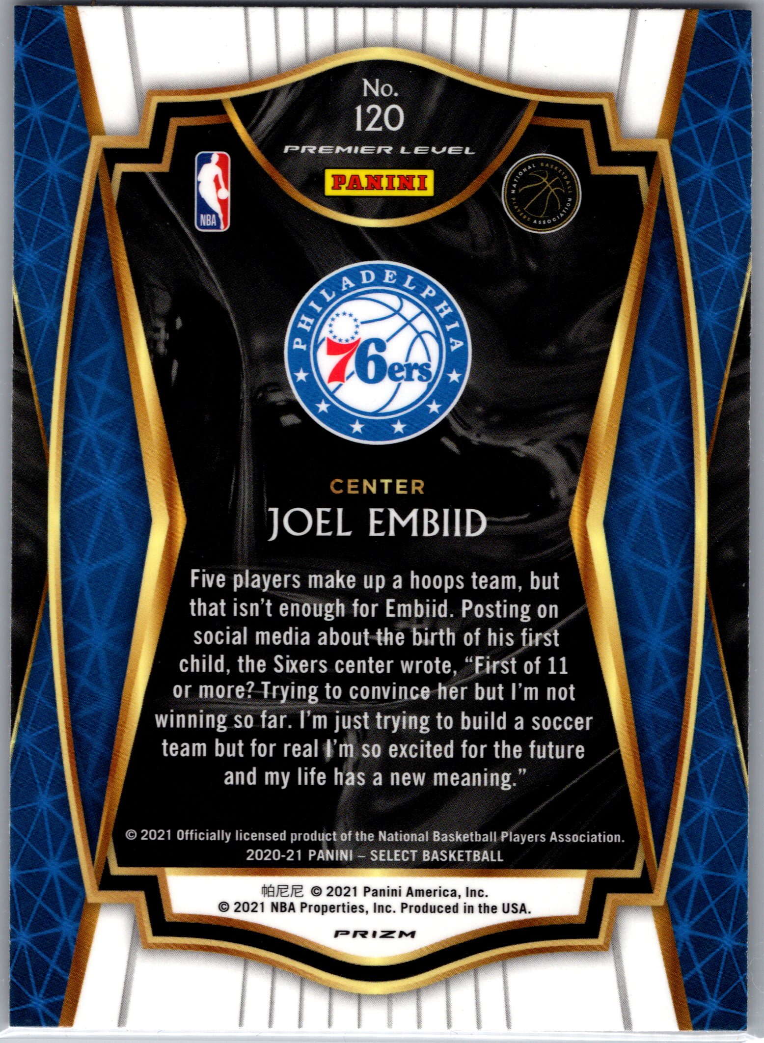 Card back