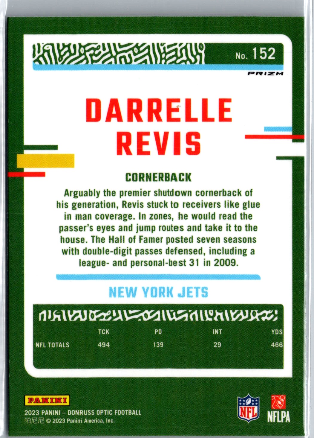 Card back