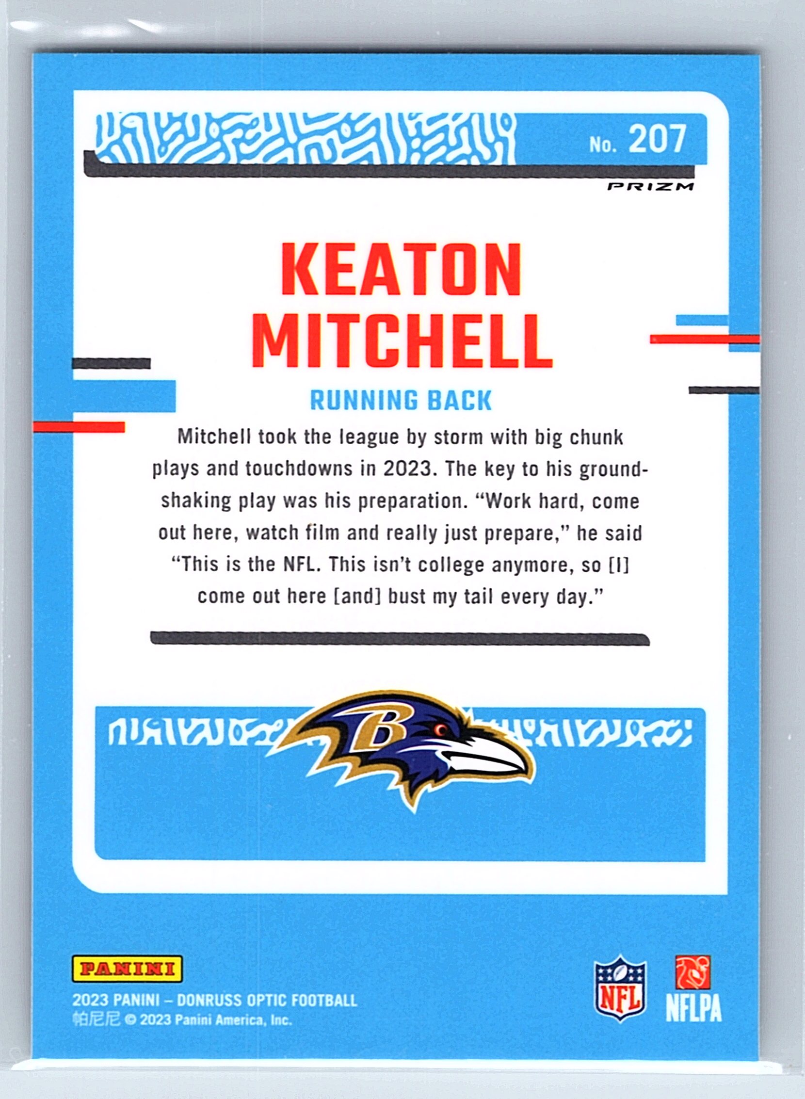 Card back