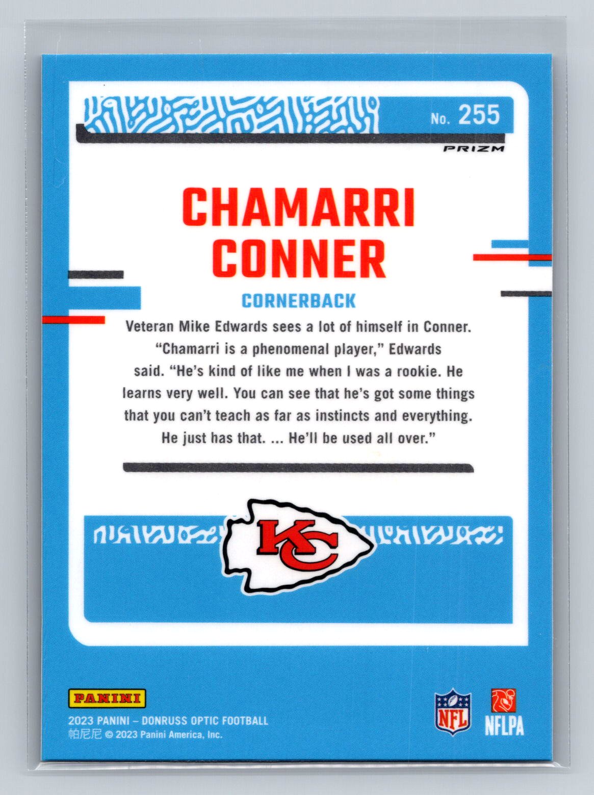 Card back
