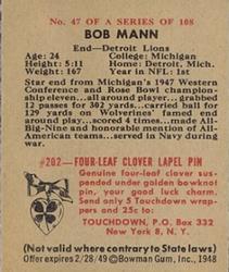 Card back