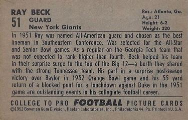 Card back