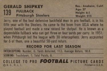 Card back