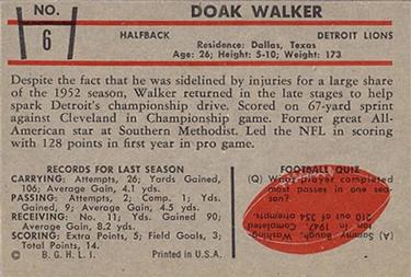 Card back