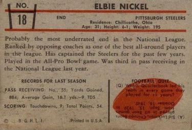 Card back