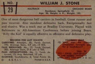 Card back