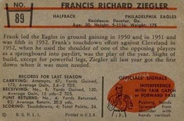 Card back