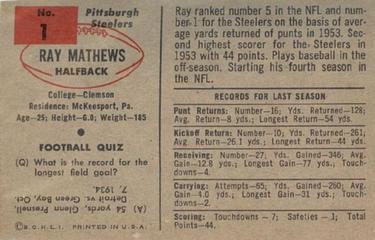 Card back