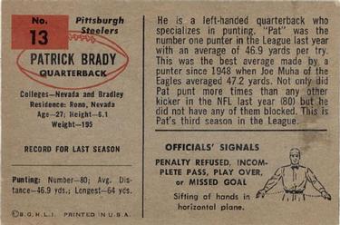 Card back