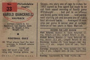Card back