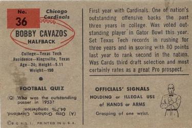 Card back