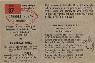 Card back