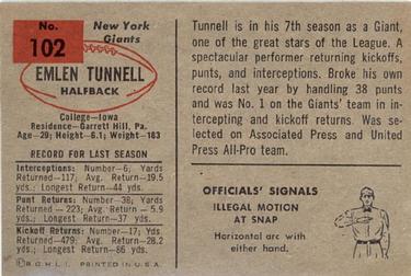 Card back