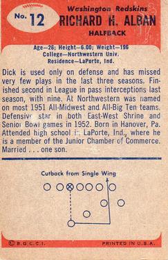 Card back