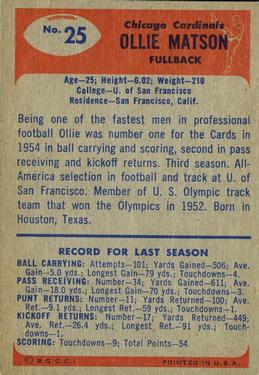 Card back