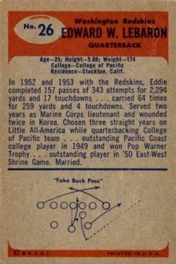 Card back