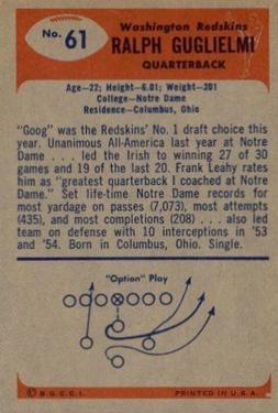 Card back