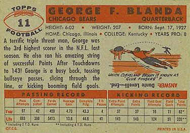 Card back