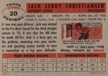 Card back