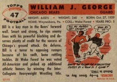 Card back
