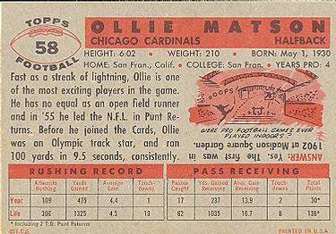Card back