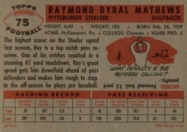 Card back