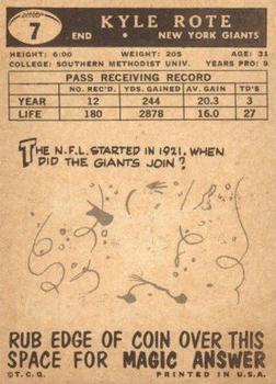 Card back