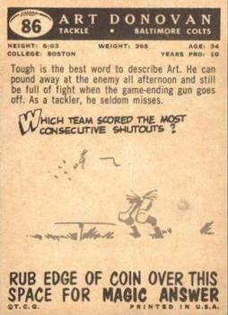 Card back
