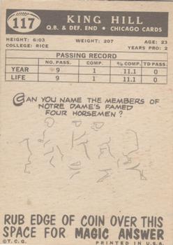 Card back
