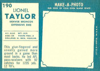 Card back