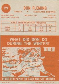 Card back