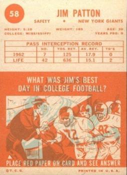 Card back