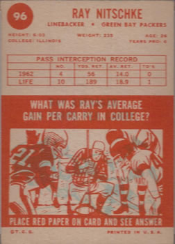 Card back