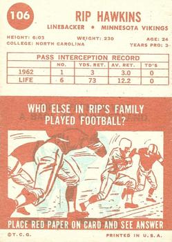 Card back
