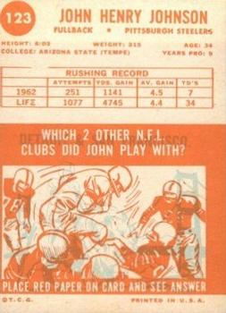 Card back